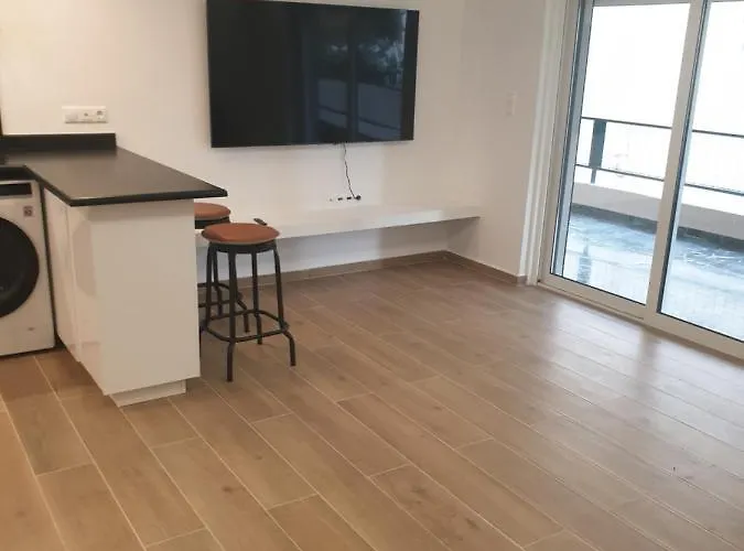 Newly Renovated Varkiza Beachside One Bedroom With Large Terrace